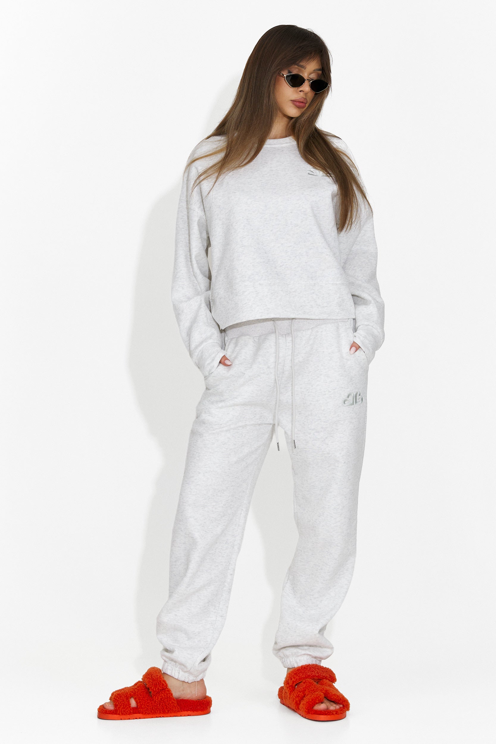 Semyna Bogas Casual Grigio Allenamento per Donne