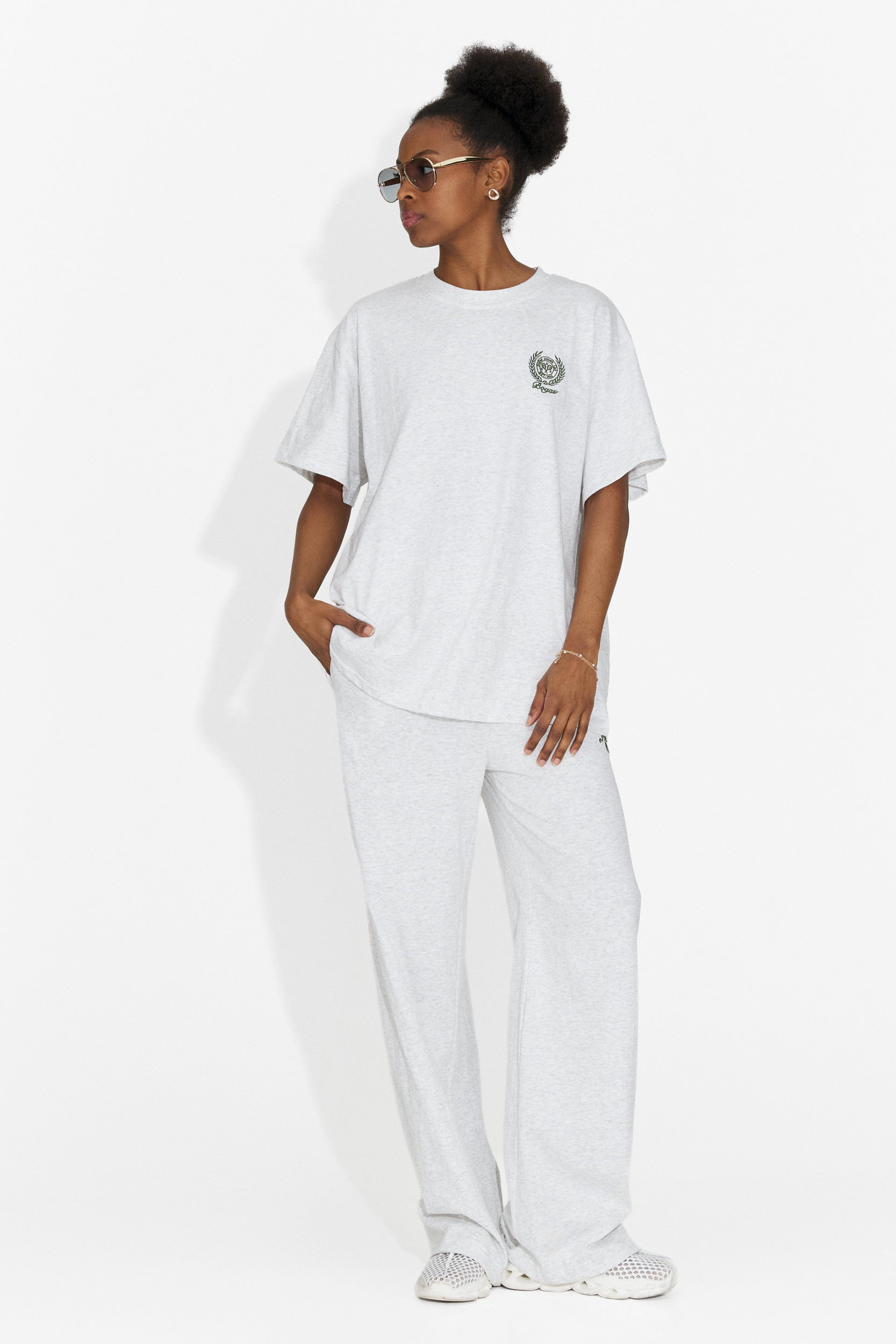 Svena Bogas Casual Grigio Allenamento da Donna