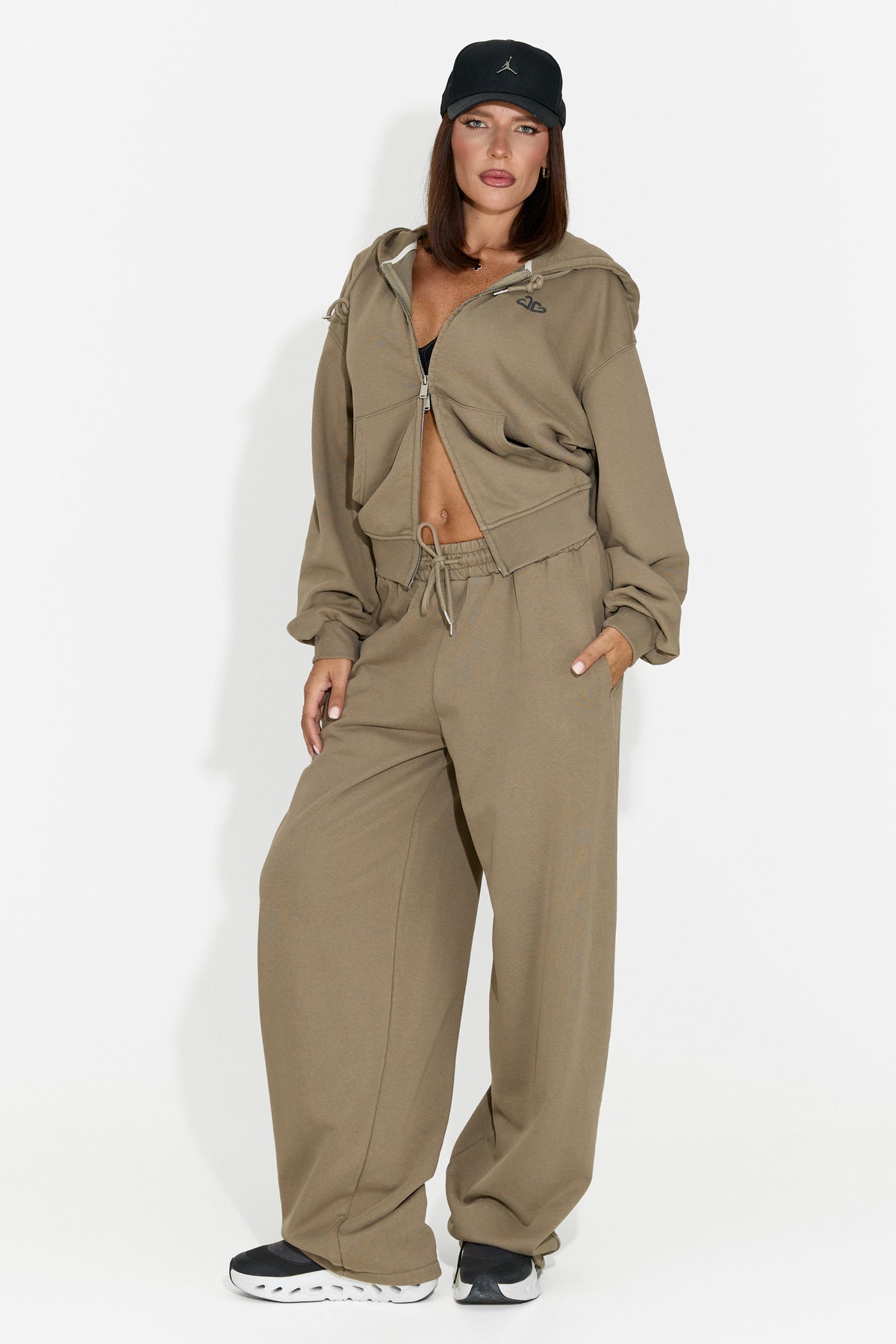 Tuta da donna casual kaki Chavimielia Bogas