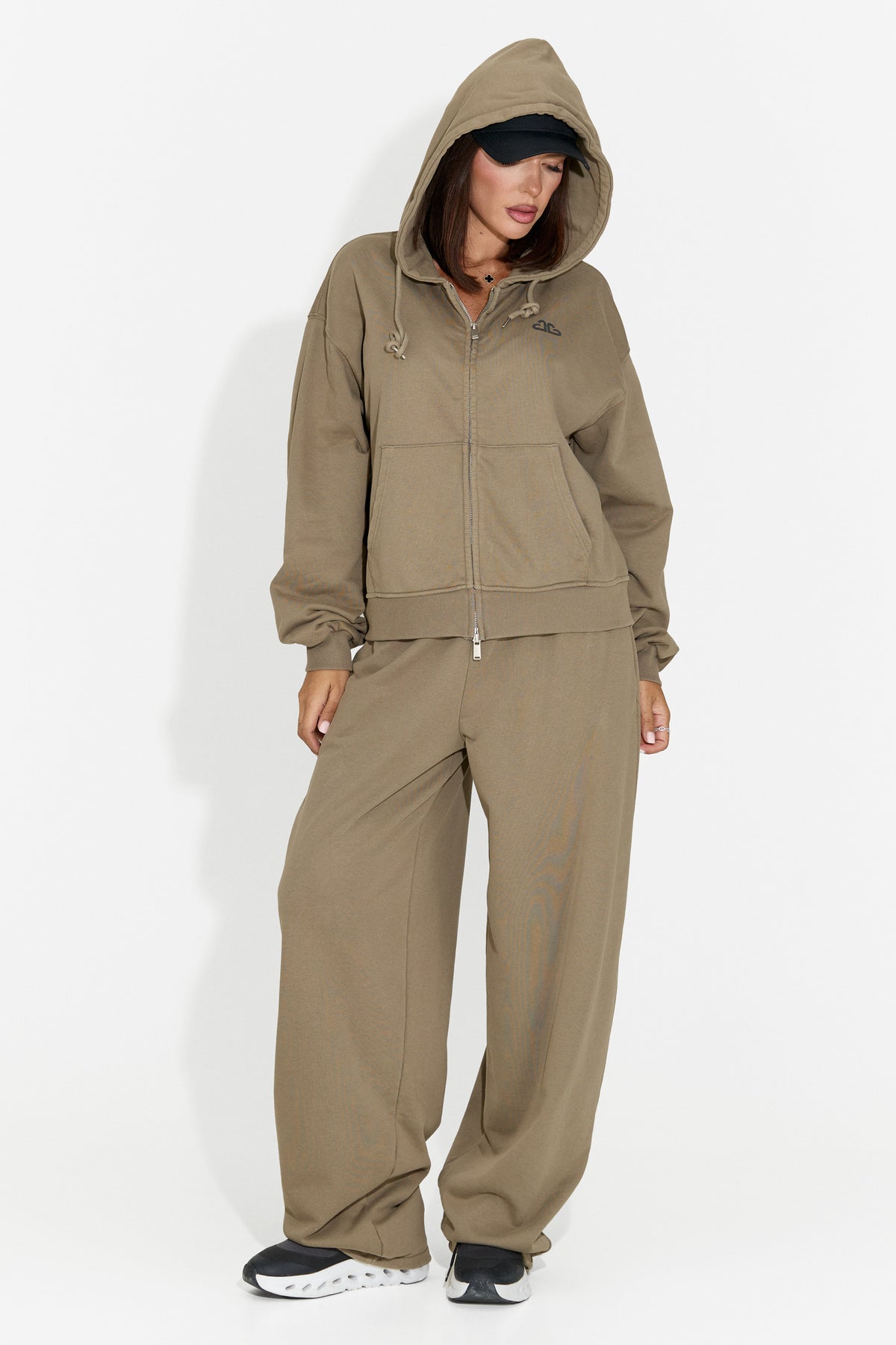 Tuta da donna casual kaki Chavimielia Bogas