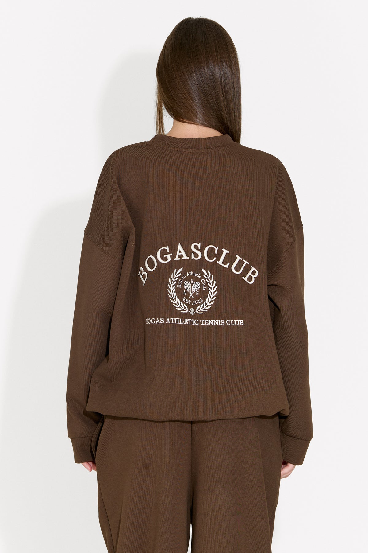 Tuta da donna casual marrone Paywe Bogas