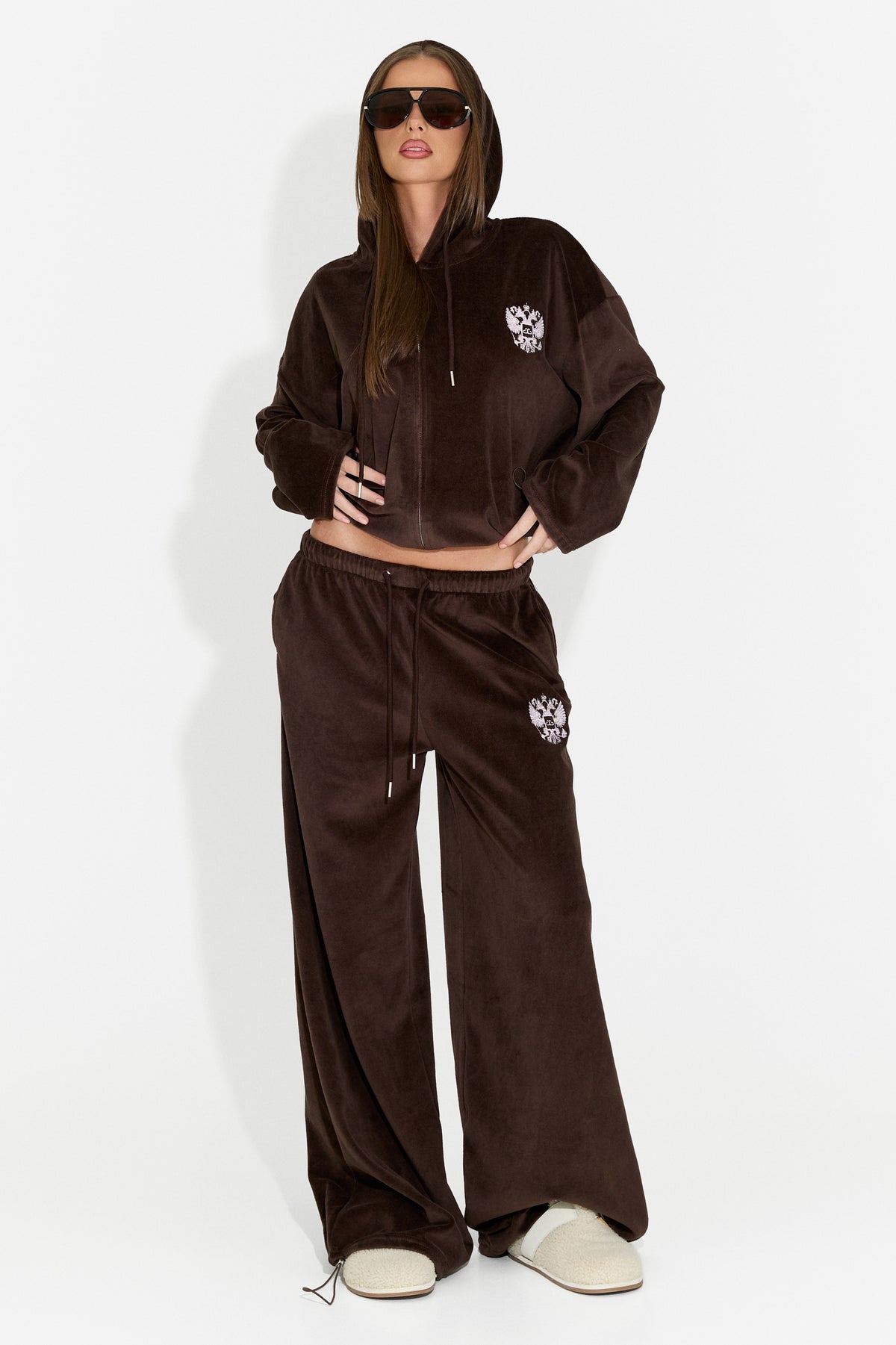 Tuta casual da donna marrone Scoleaesia Bogas