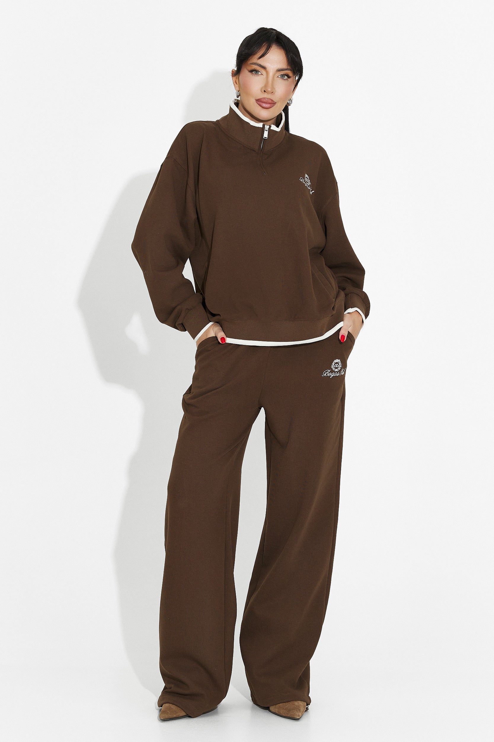 Vilma Bogas Casual Marrone Allenamento da Donna