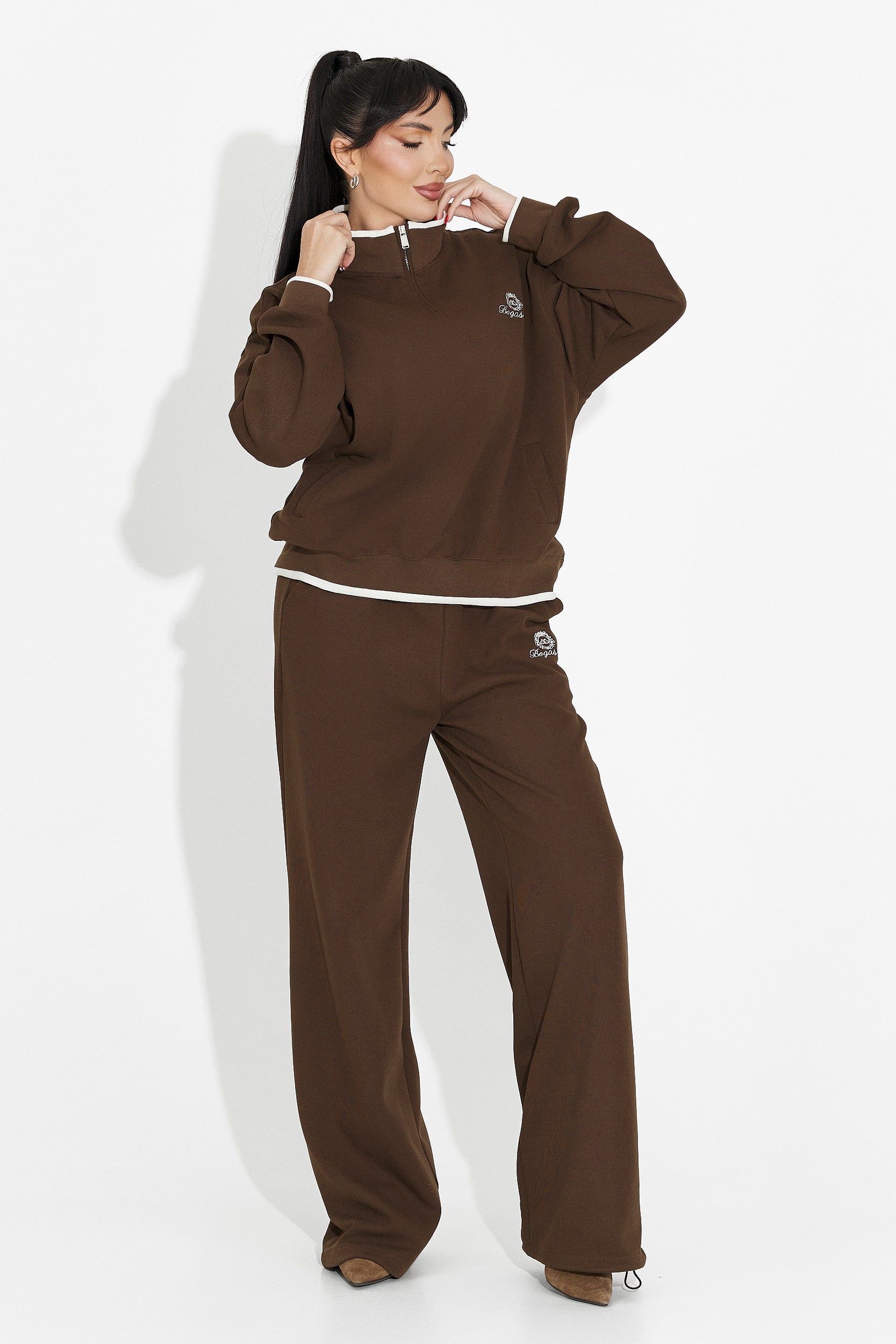 Vilma Bogas Casual Marrone Allenamento da Donna