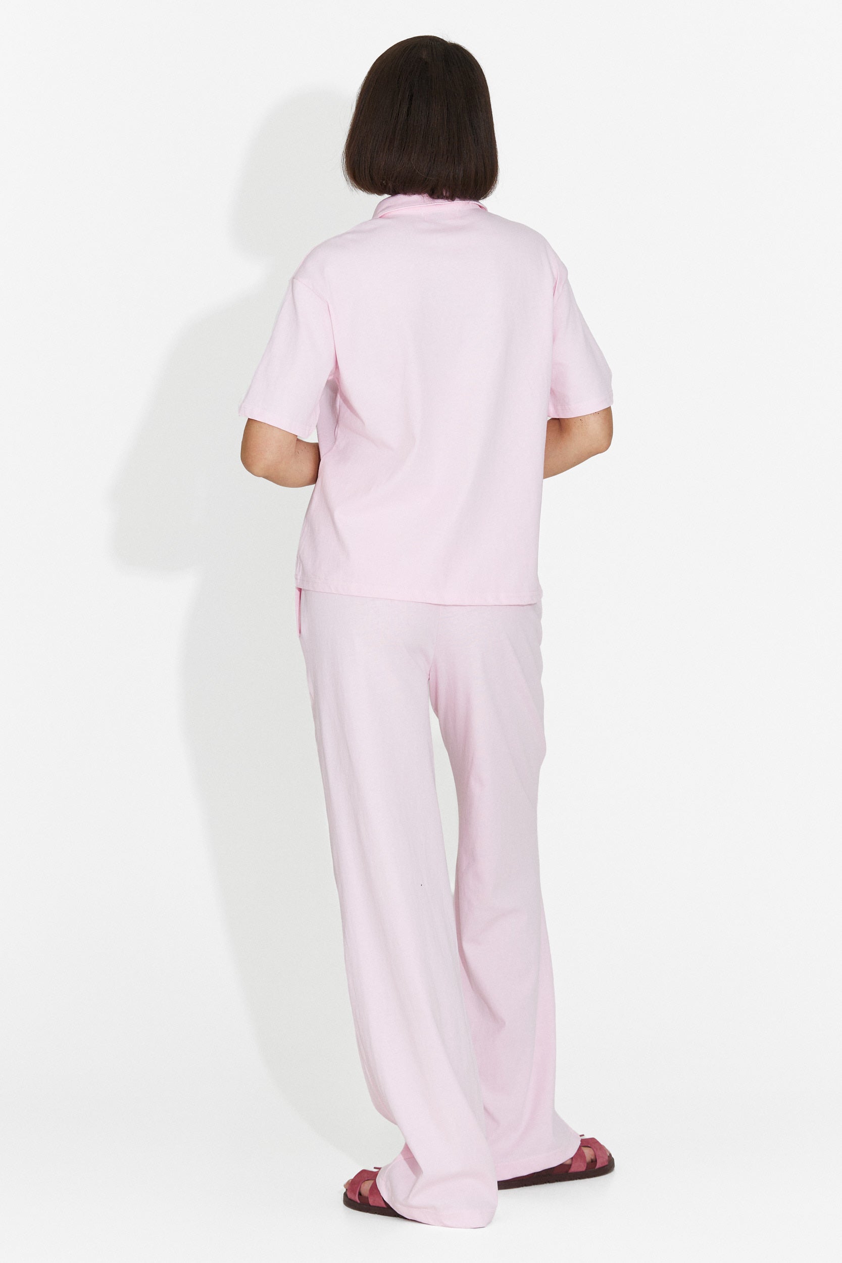 Tuta da allenamento casual rosa da donna Bya Bogas