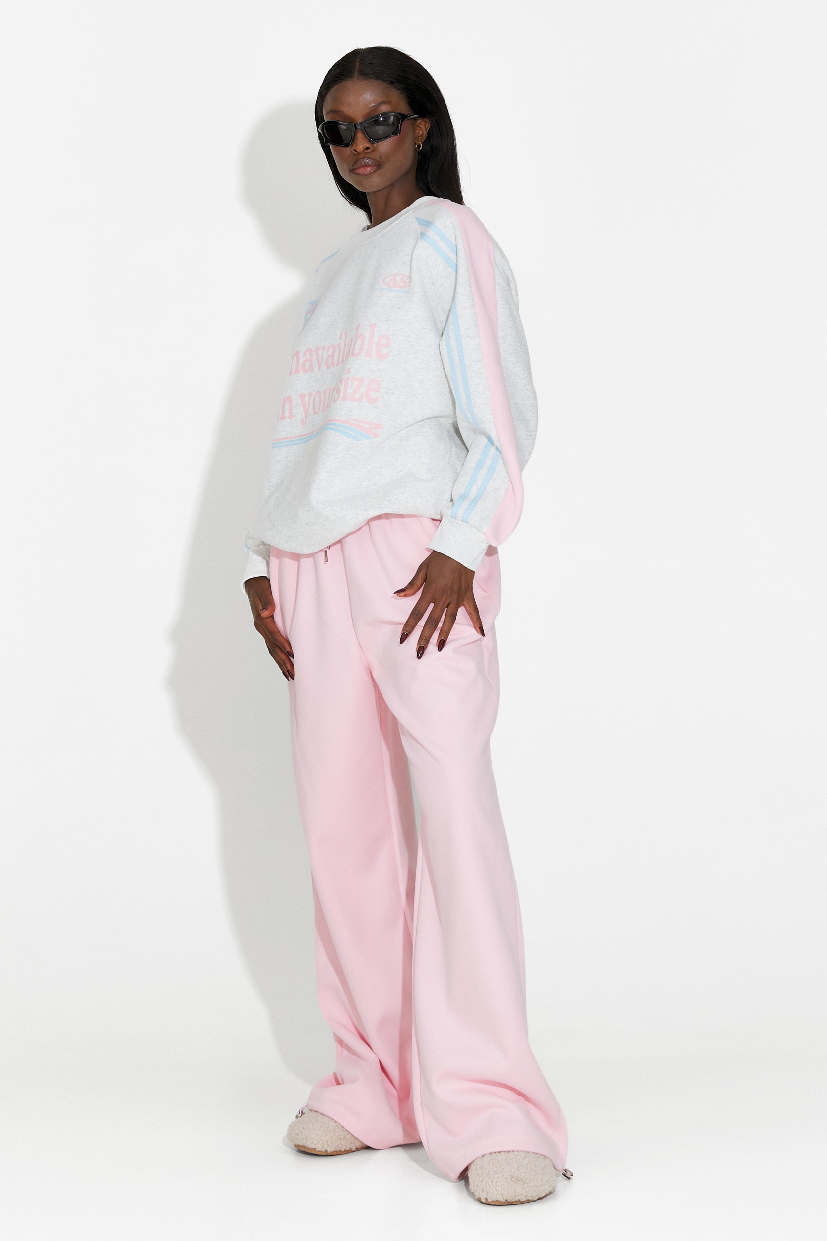 Set di Allenamento Casual Rosa da Donna di Darina Bogas