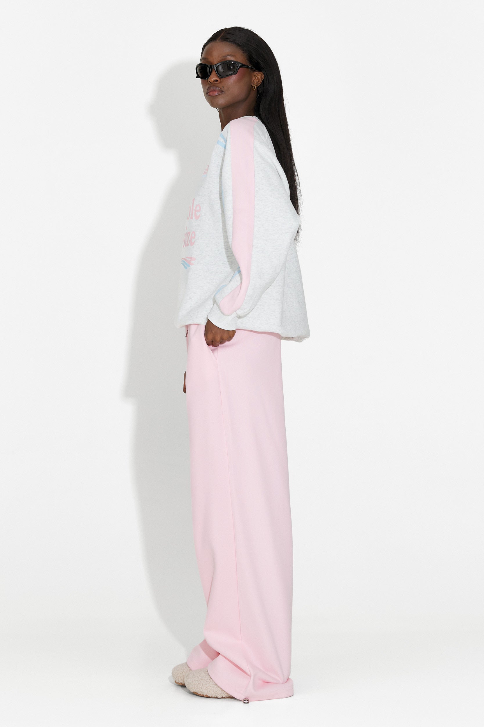 Set di Allenamento Casual Rosa da Donna di Darina Bogas