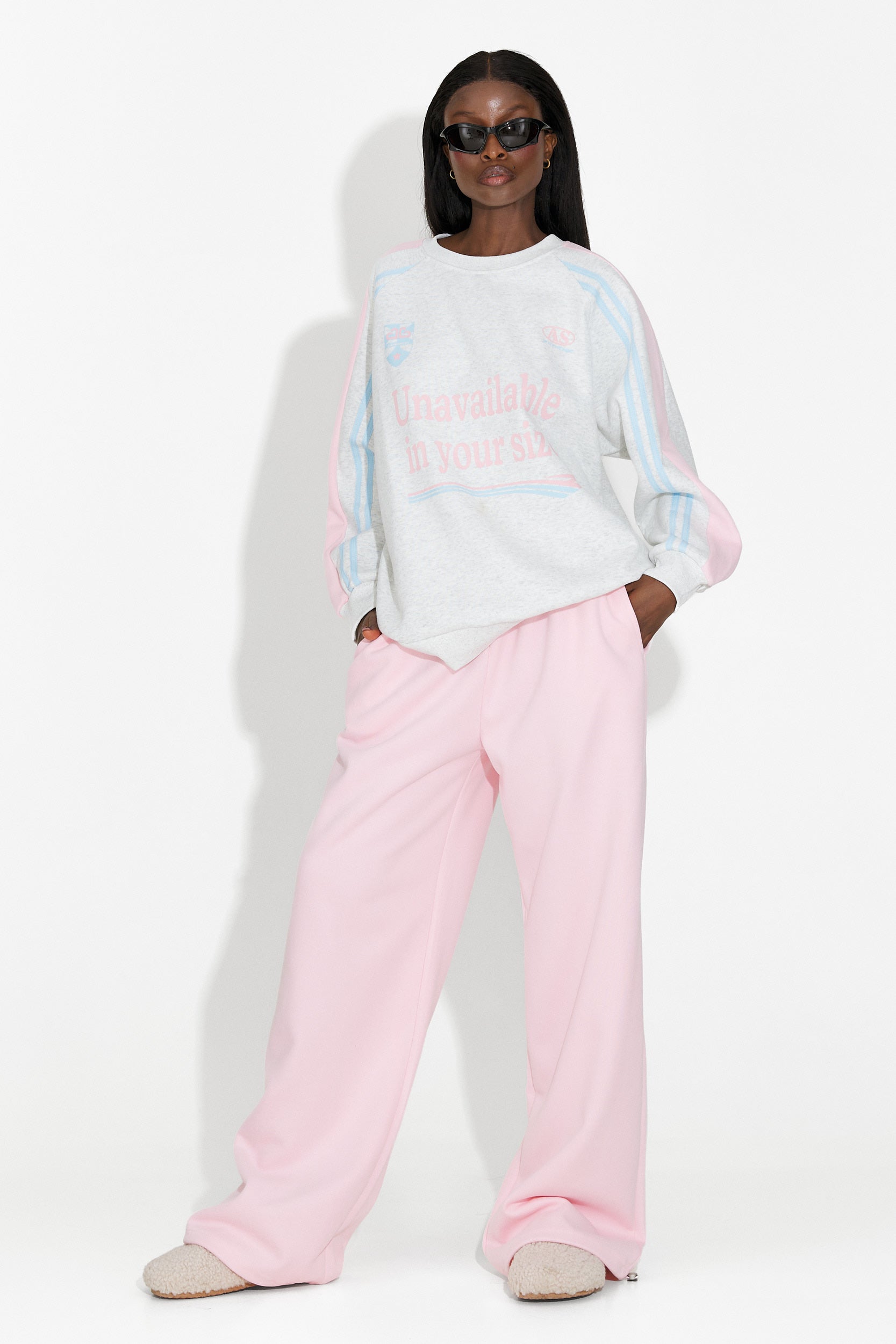 Set di Allenamento Casual Rosa da Donna di Darina Bogas