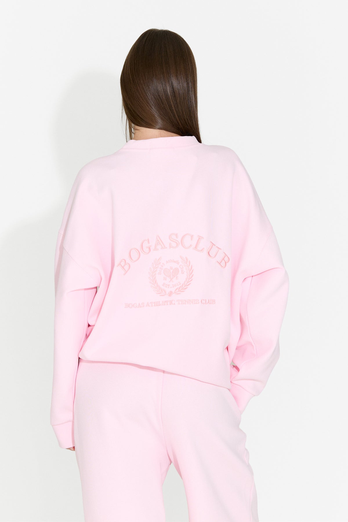 Tuta da donna casual rosa Paywe Bogas