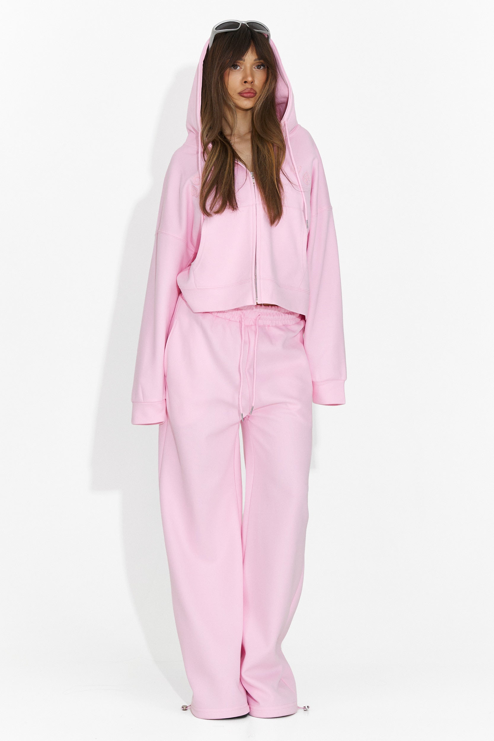 Tuta da allenamento casual rosa da donna Sidiona Bogas