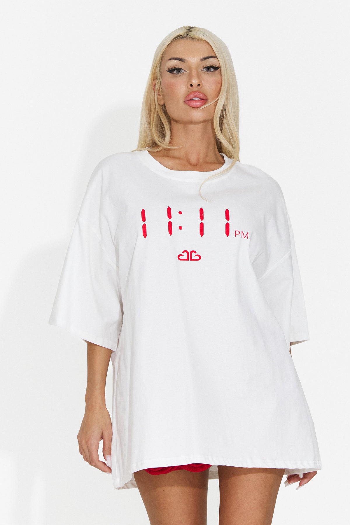Tricou casual alb Synreyra Bogas