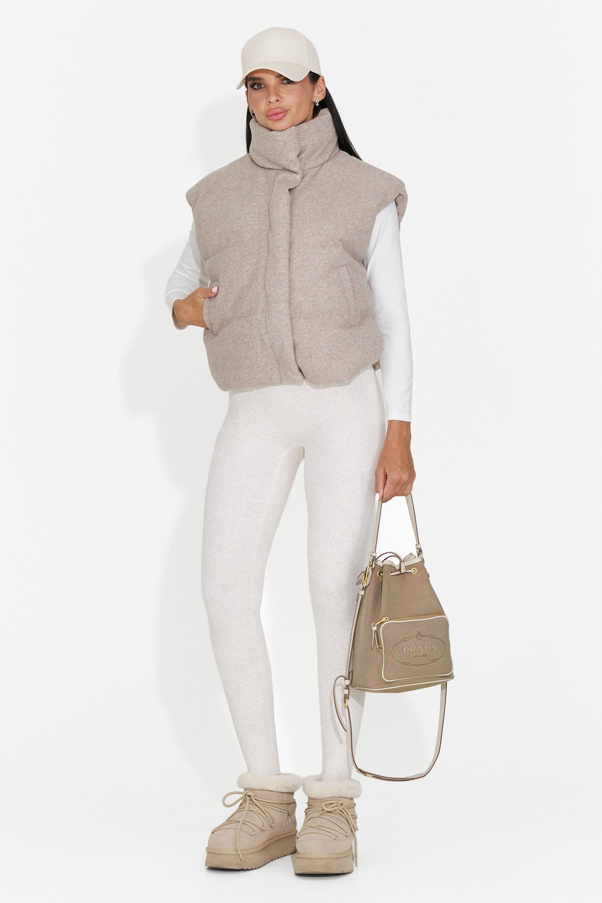Vesta casual bej Glymzesia Bogas