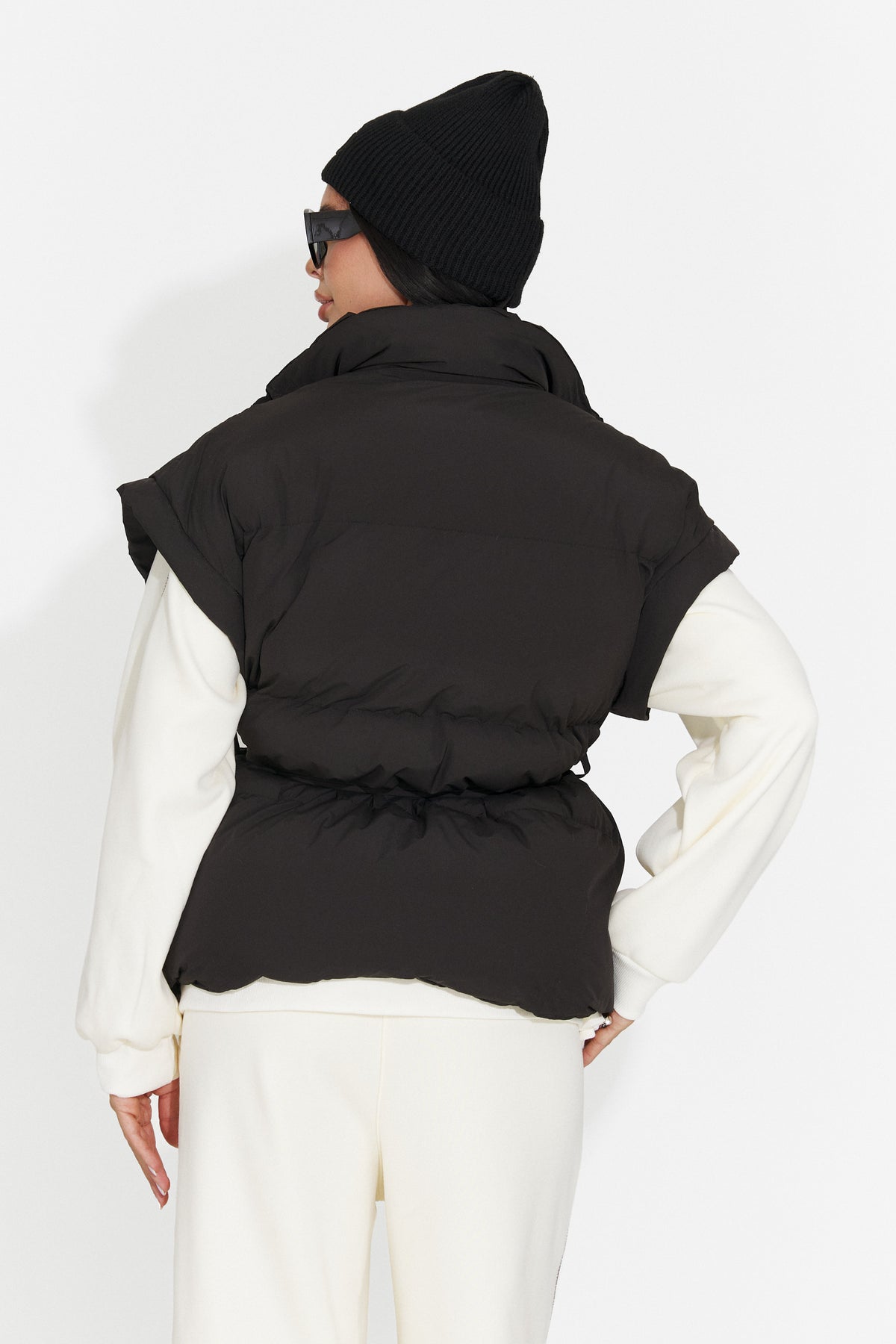 Vesta casual neagra Selitsoria Bogas