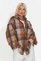 Camicia da donna elegante marrone Purely Bogas