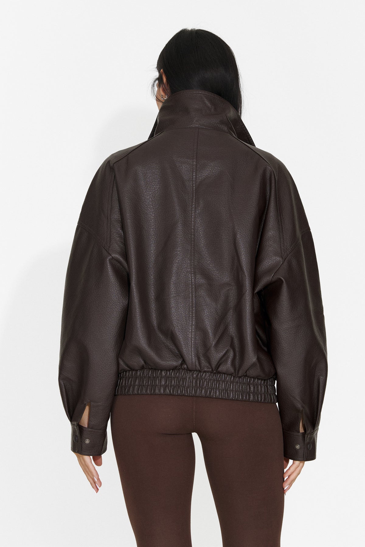 Giacca Casual Marrone da Donna di Nadyesia Bogas