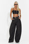 Pantaloni dama casual negri Orary Bogas