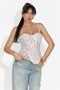 Elegante Corsetto da Donna in Velora Bianco di Bogas