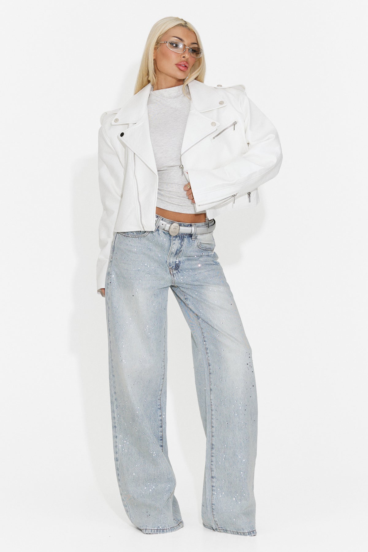 Blugi casual bleu Rnouisa Bogas