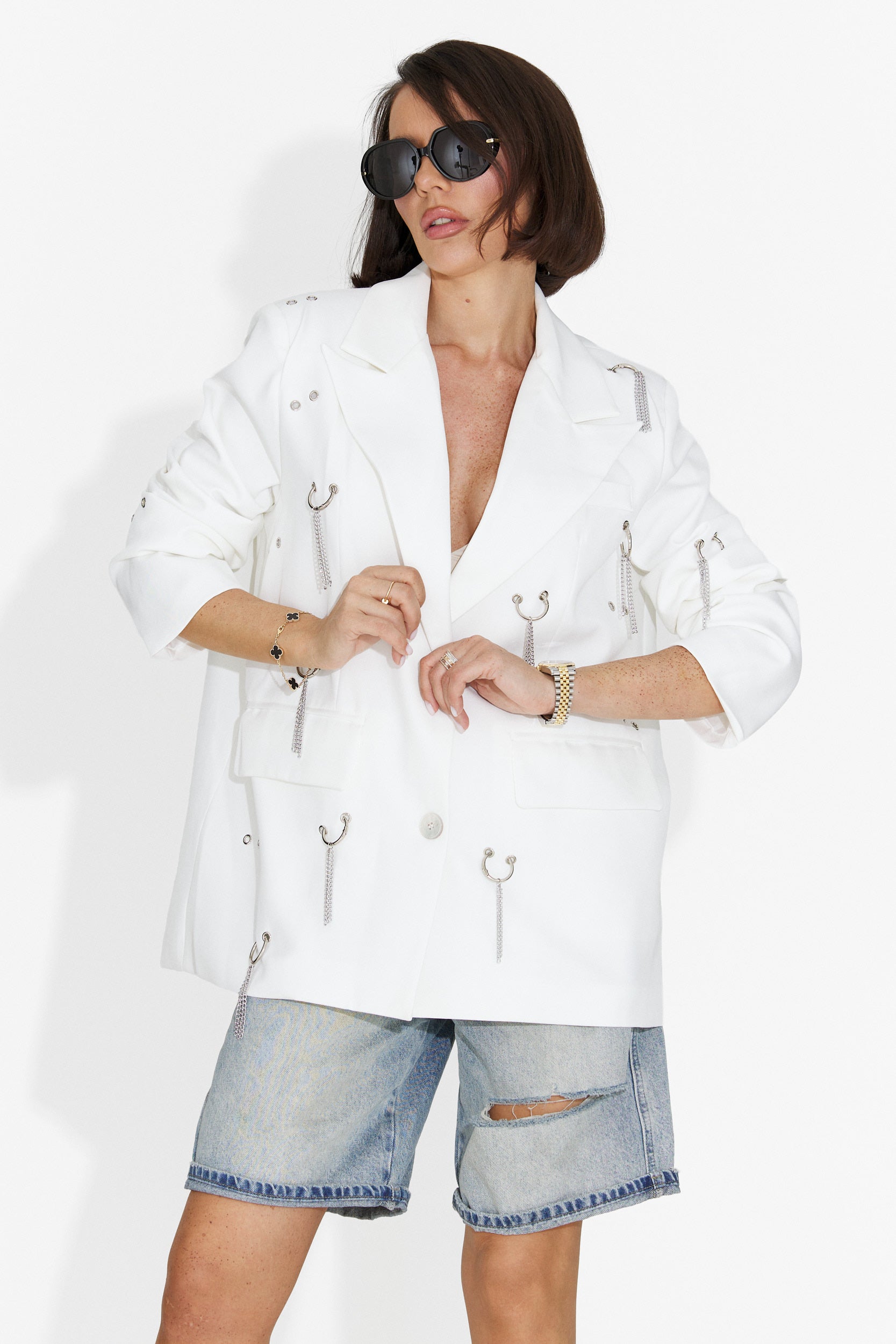 Jeans Casual Blu da Donna di Benitez Bogas