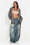 Jeans da donna casual blu Fentasy Bogas