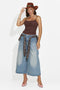 Jeans donna casual blu Ozanias Bogas
