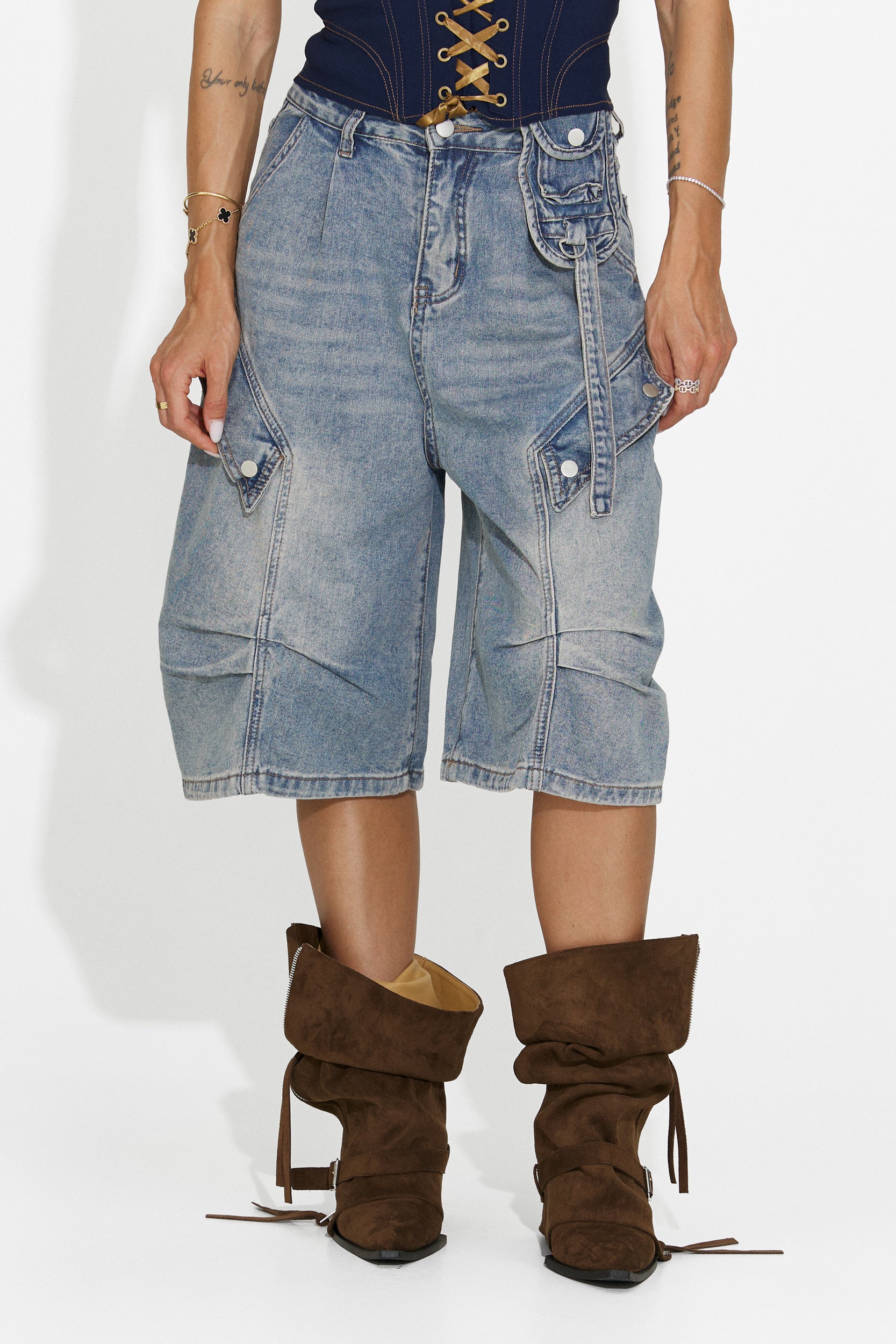 Jeans donna casual blu Teolia Bogas