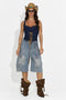 Jeans donna casual blu Teolia Bogas