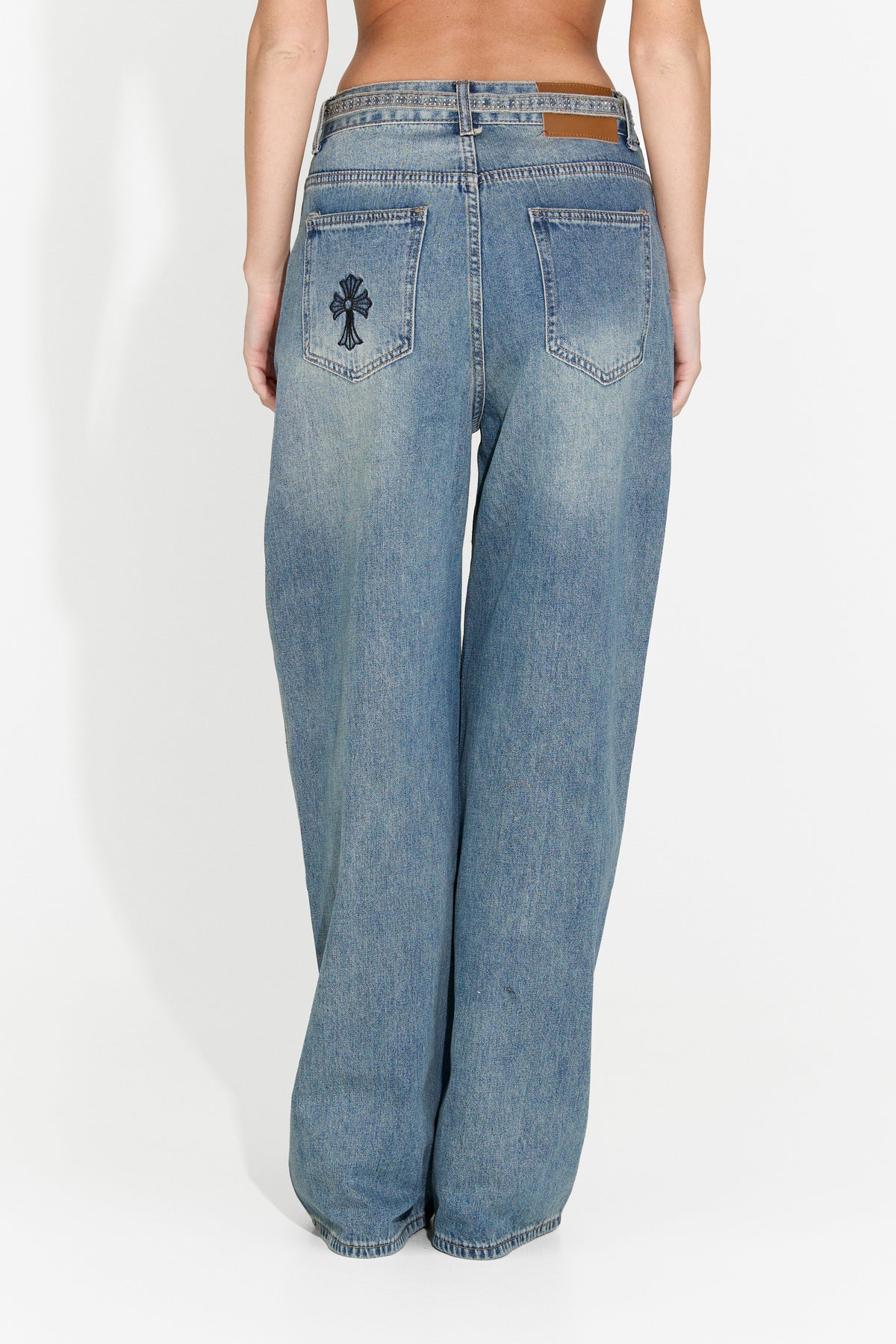 Jeans da donna casual blu Intersa Bogas