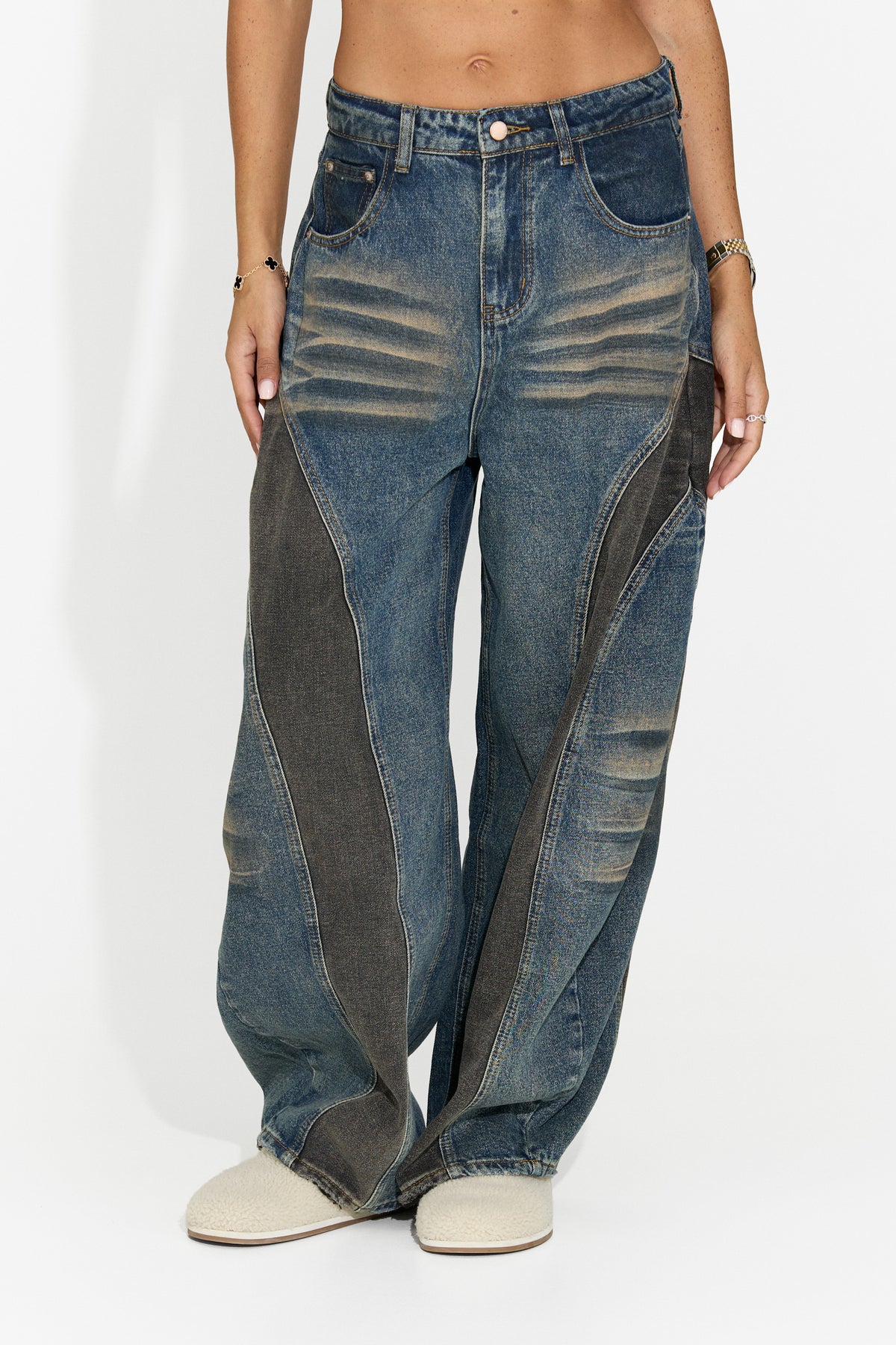 Jeans da donna casual azzurri Ghensa Bogas