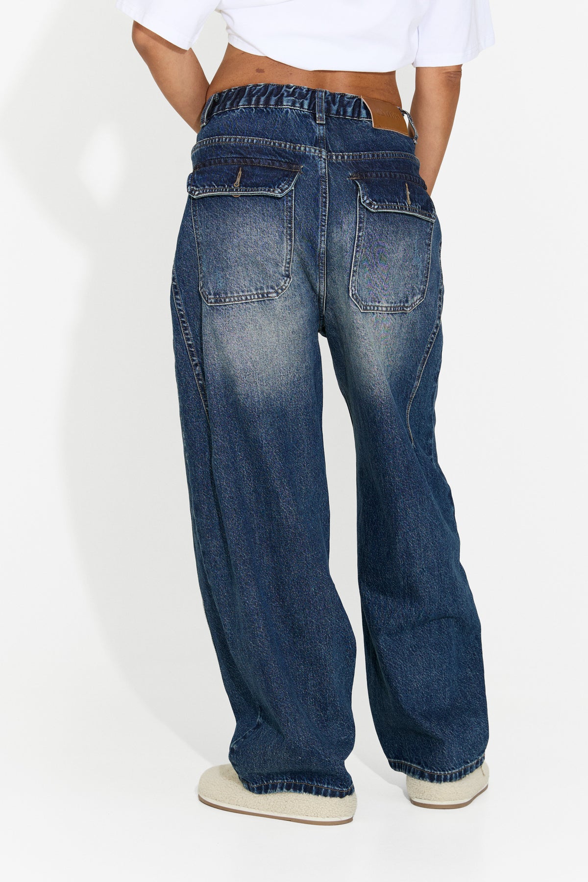 Jeans da donna casual azzurri Larivore Bogas