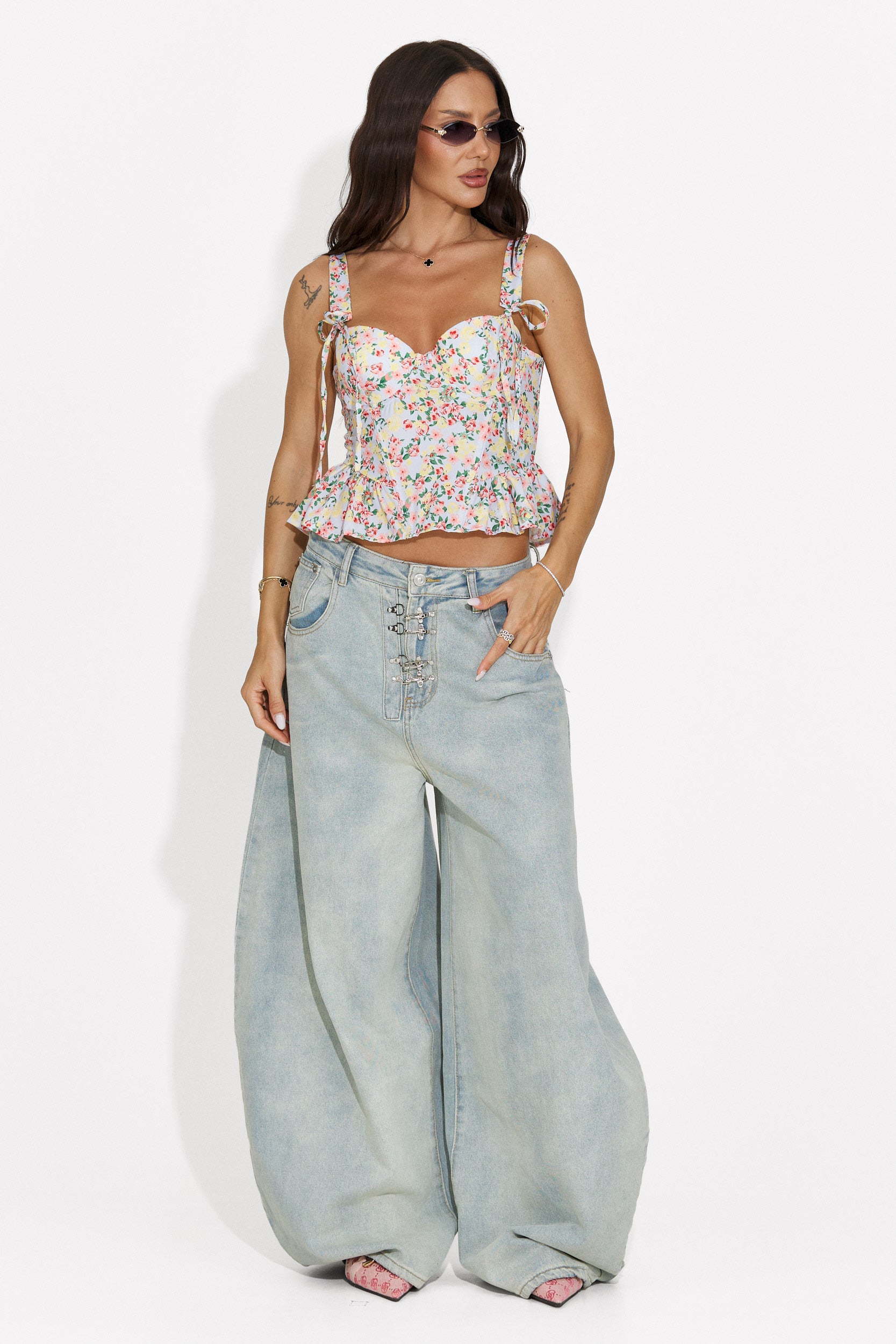 Jeans donna casual azzurri Valiama Bogas