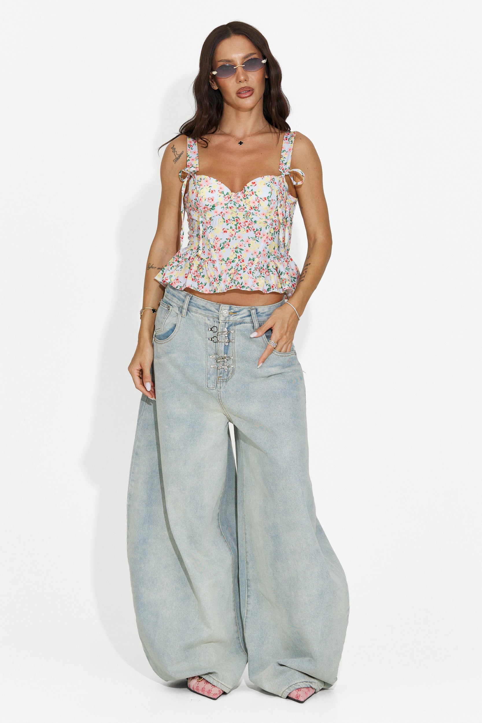 Jeans donna casual azzurri Valiama Bogas