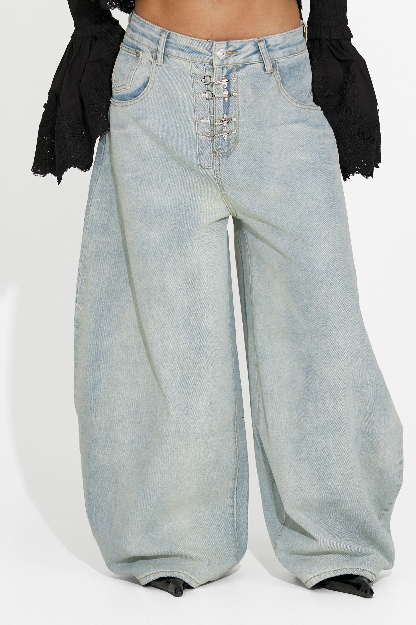 Jeans donna casual azzurri Valiama Bogas