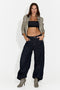 Jeans da donna casual blu navy Lneyoria Bogas