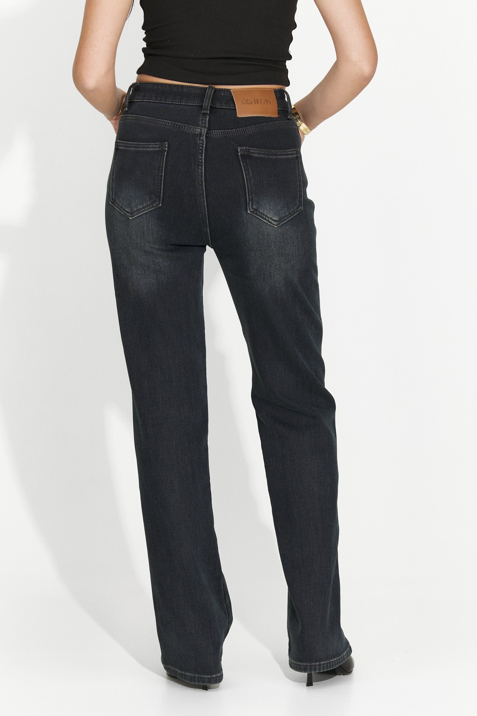 Jeans Neri Casual da Donna di Brisia Bogas