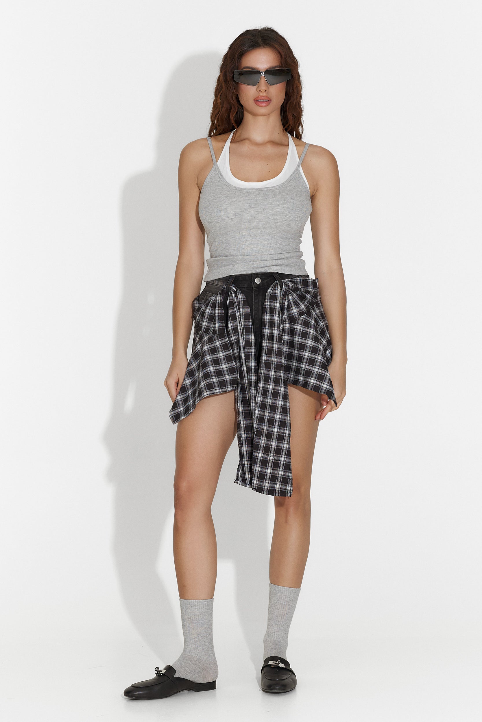 Jeans casual neri da donna Salvosa Bogas