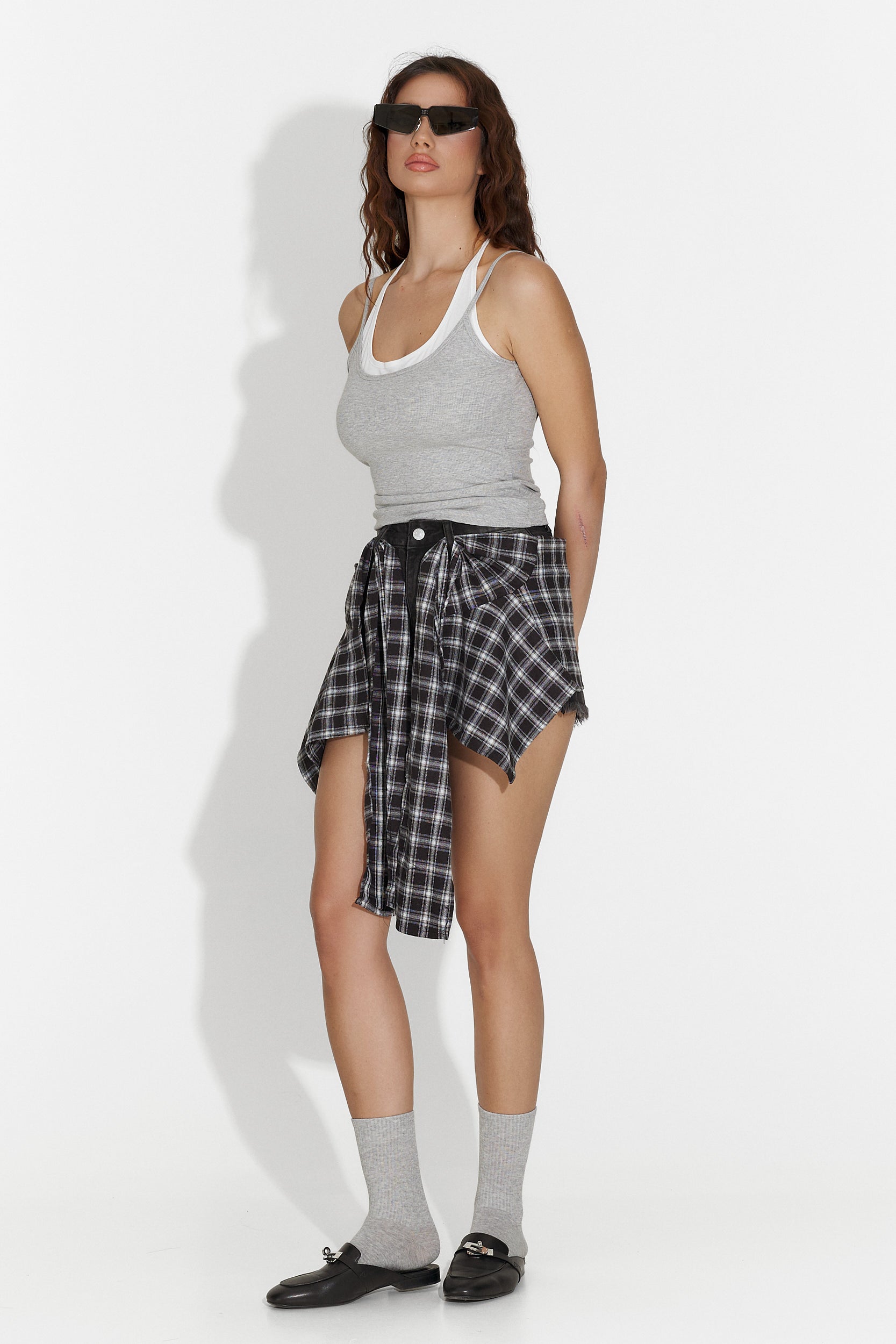 Jeans casual neri da donna Salvosa Bogas