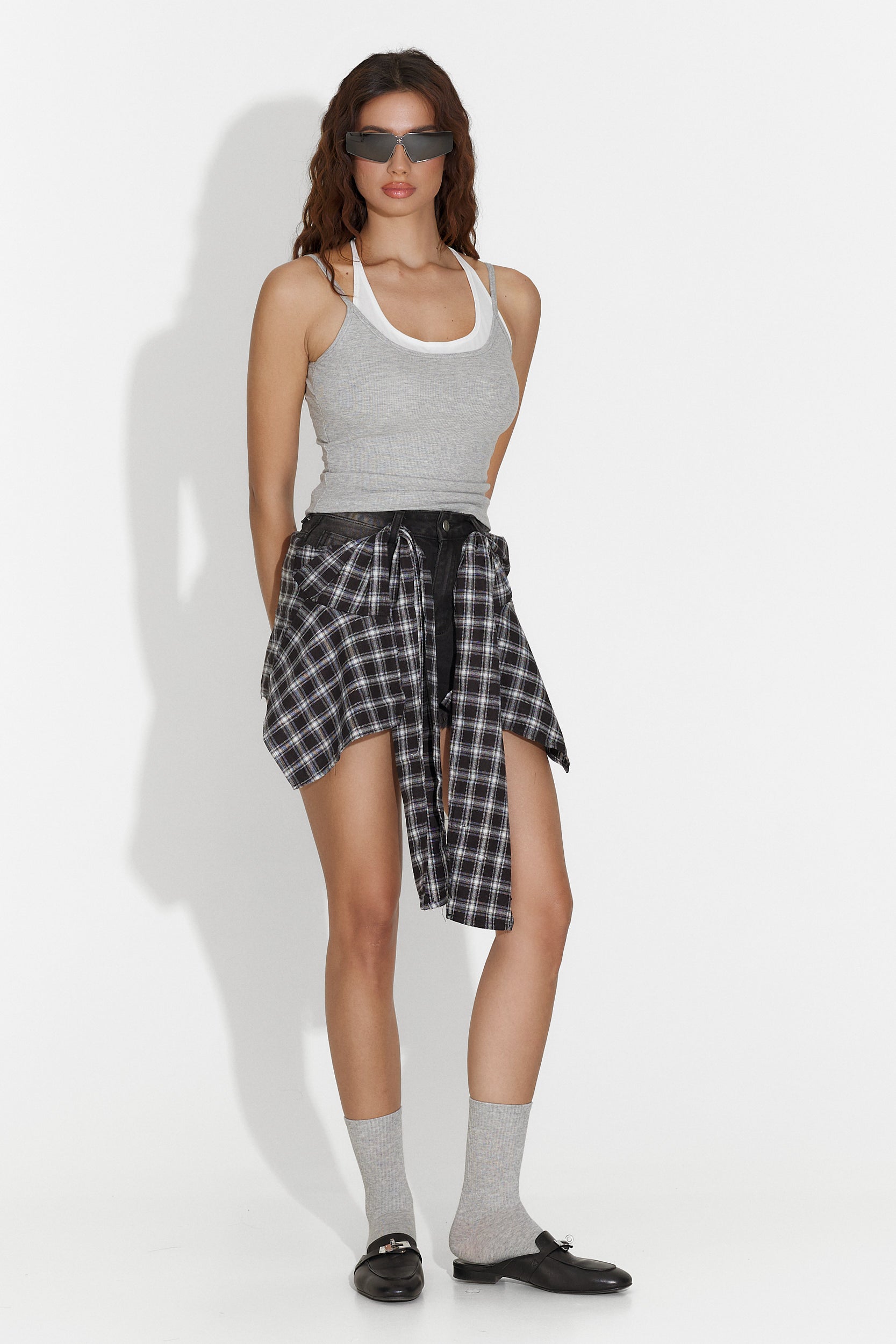 Jeans casual neri da donna Salvosa Bogas