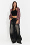 Jeans da donna casual neri Lutroela Bogas