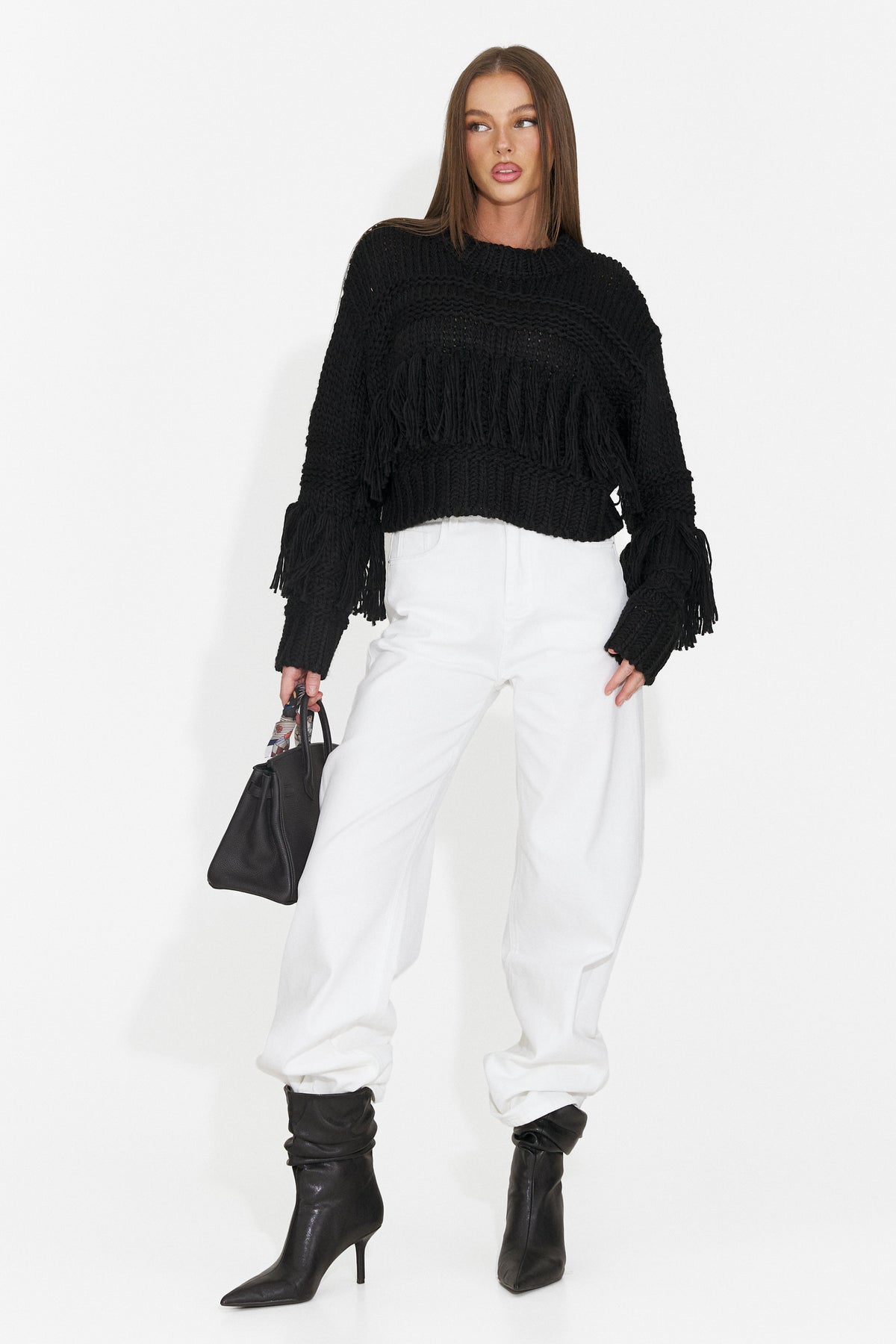 Bluza casual neagra Doleavia Bogas