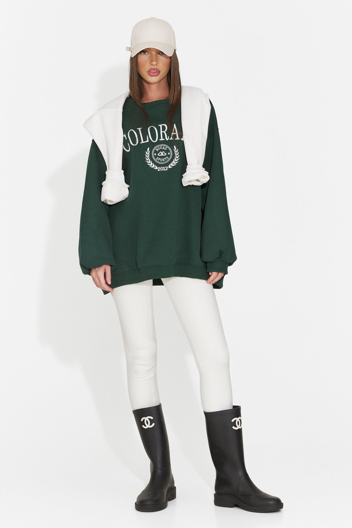 Bluza casual verde Valuvaila Bogas