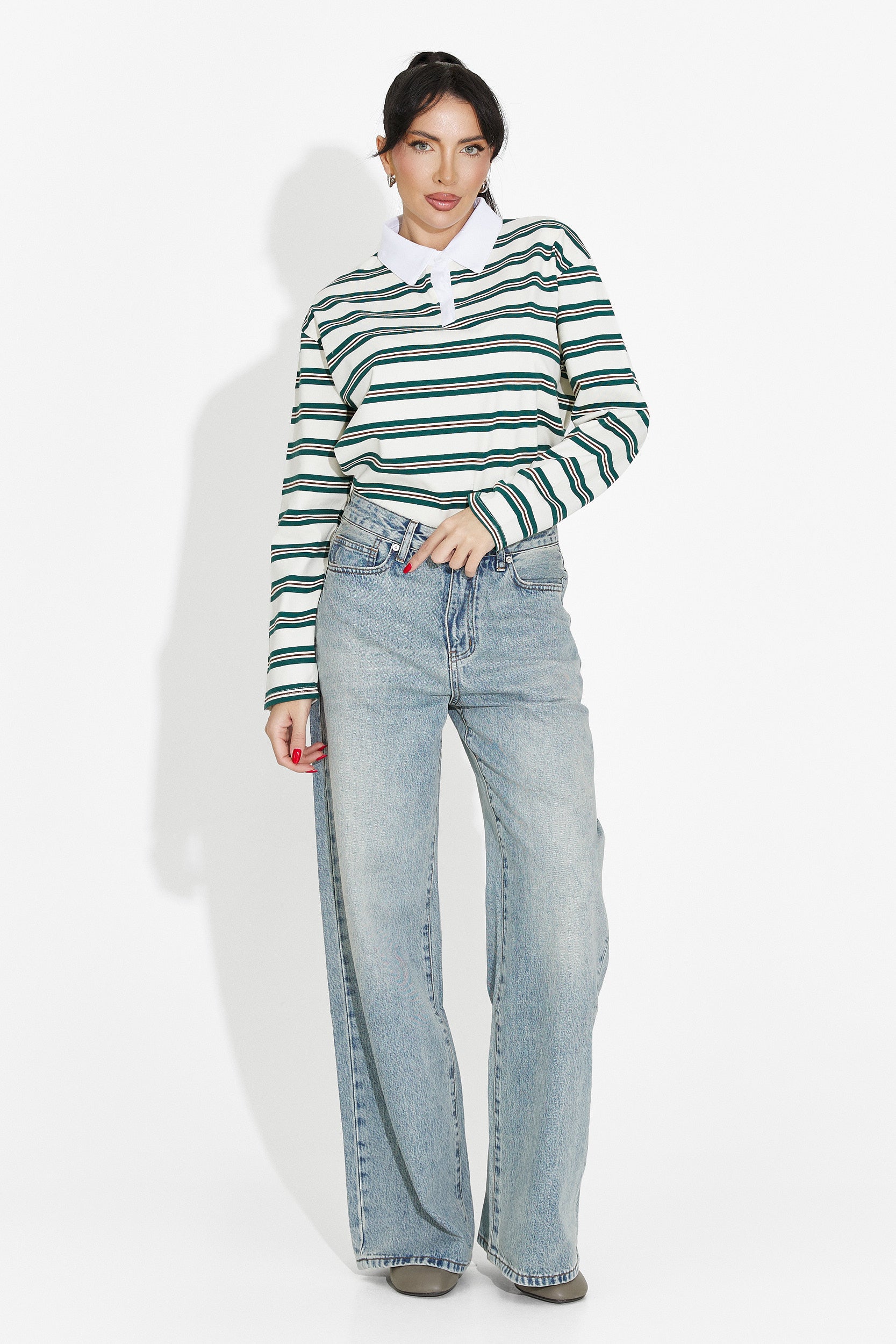 Casuale camicetta beige da donna Paloma Bogas