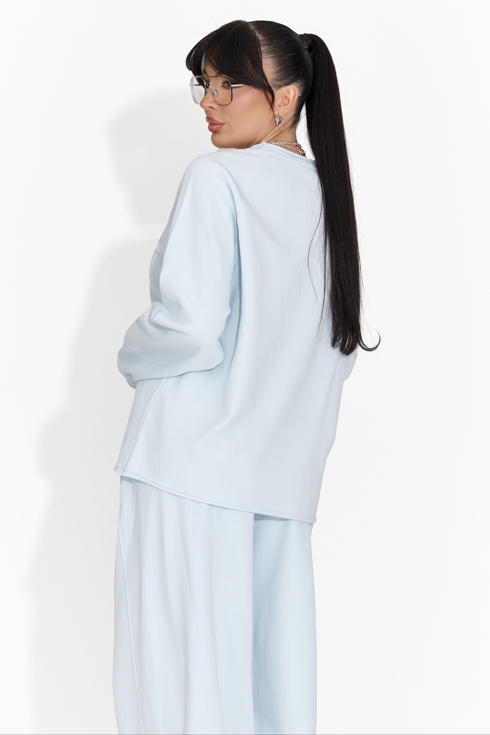 Camicetta blu casual da donna Kapia Bogas