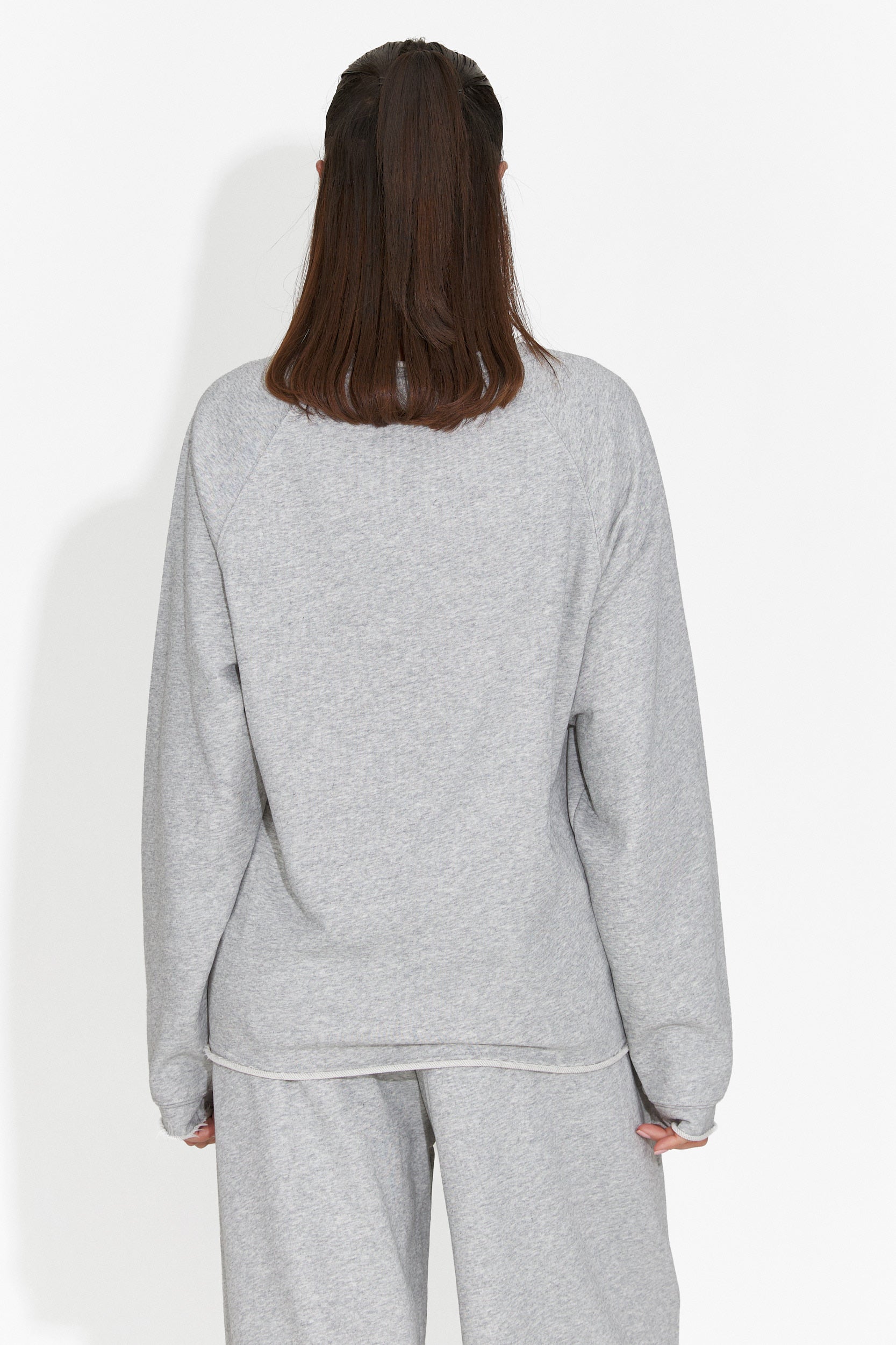 Camicetta grigia casual da donna Kapia Bogas