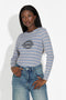 Blusa Casual Grigia da Donna di Yoana Bogas