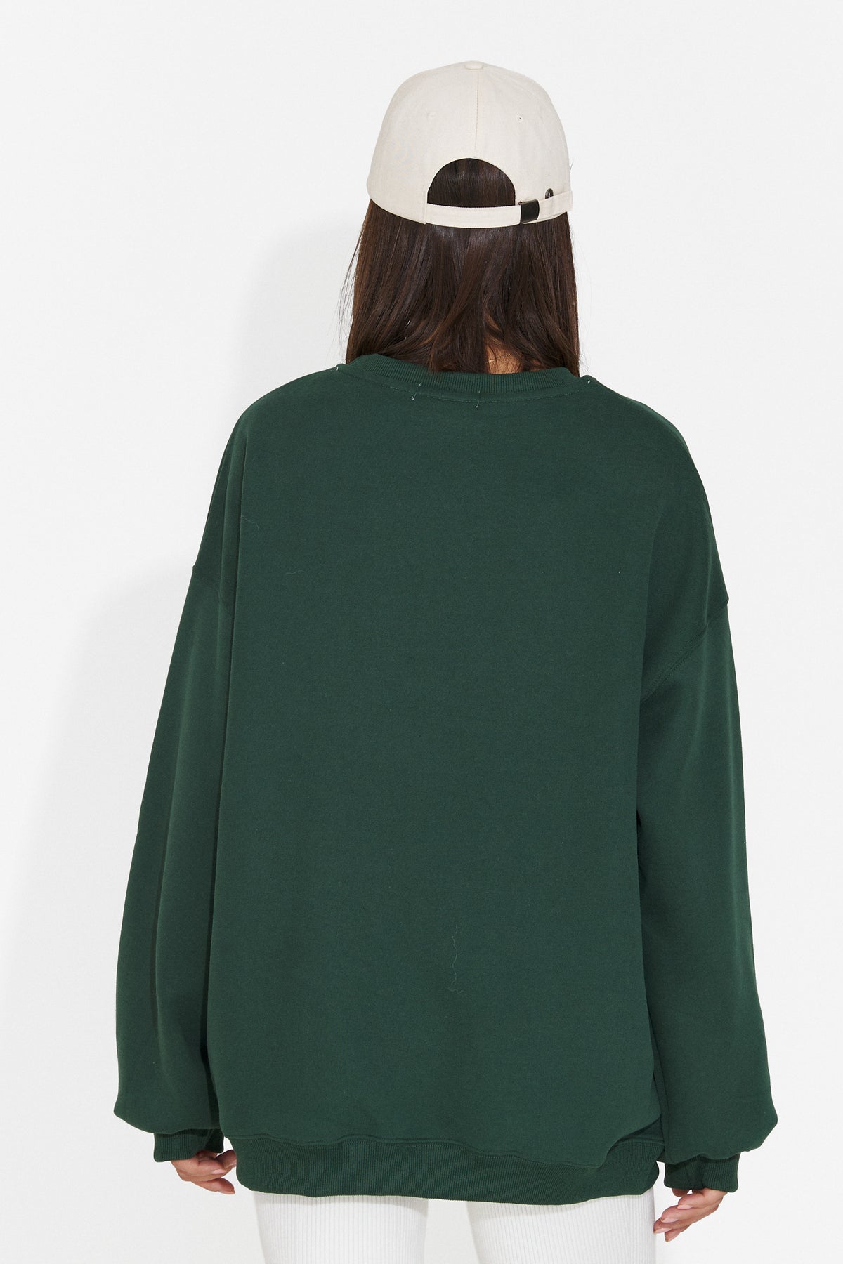 Bluza verde Leroialia Bogas