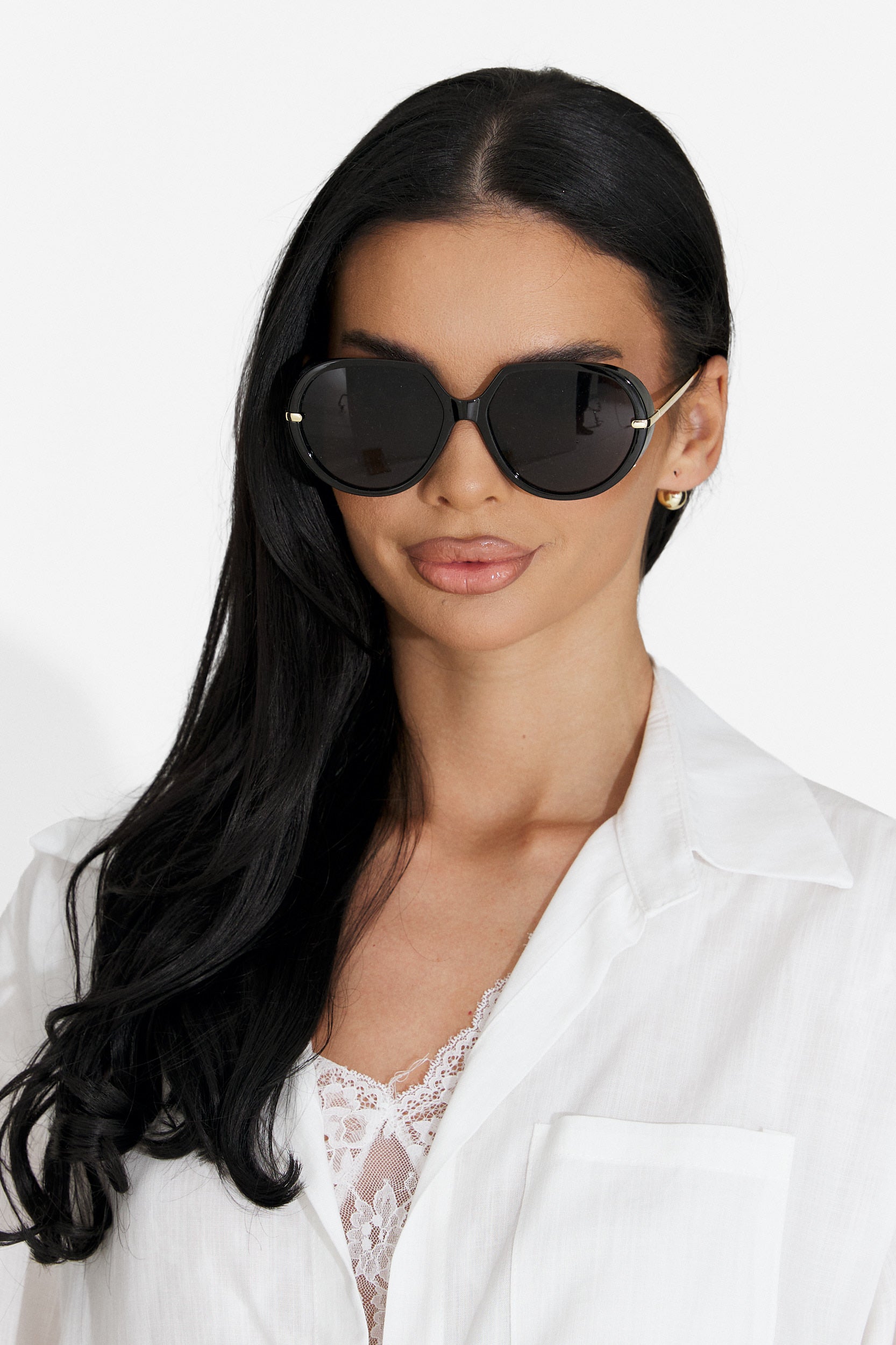 Ochelari dama de soare negru Ulrike Bogas