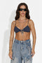 Bustier casual blu navy da donna Marex Bogas