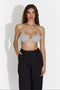 Reggiseno casual grigio da donna Keran Bogas