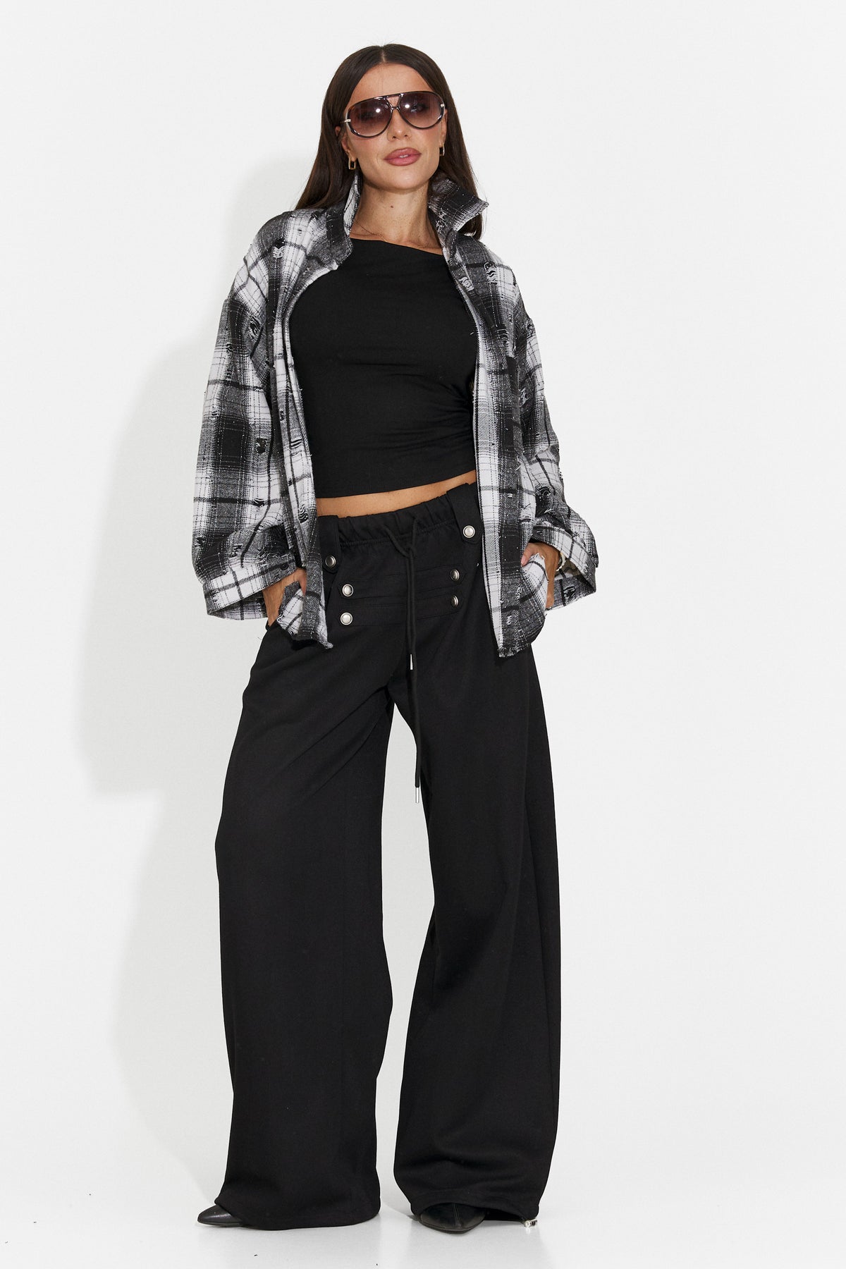 Camasa casual neagra Chivaeza Bogas